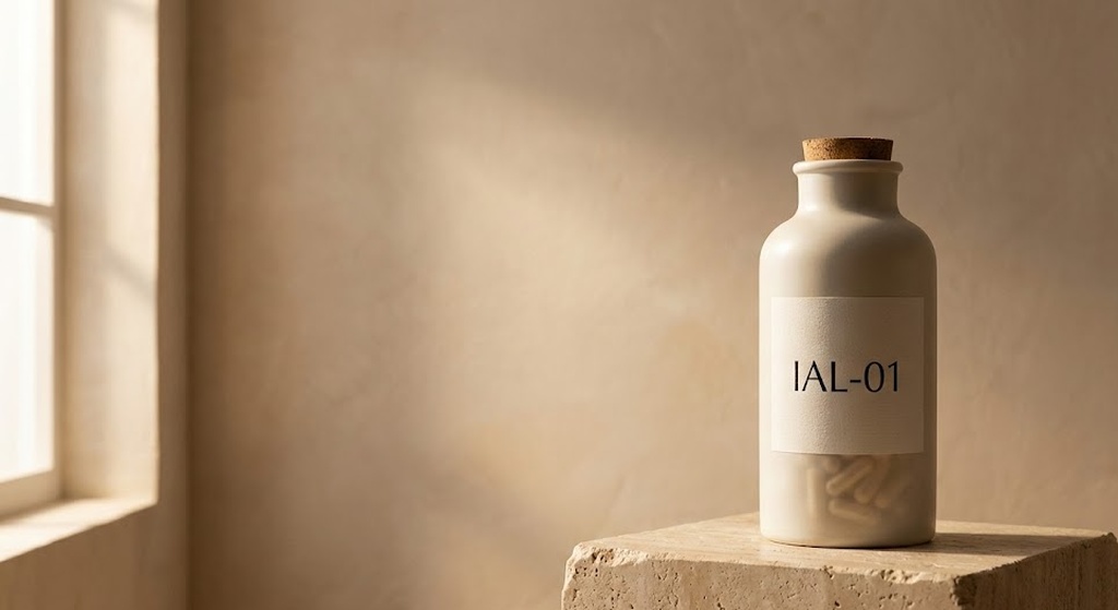 IAL-01 Hair formula bottle